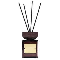 Hotel Fragrance Wooden Lid Rattan Reed Diffuser Essential Oil - Sandalwood - View 1