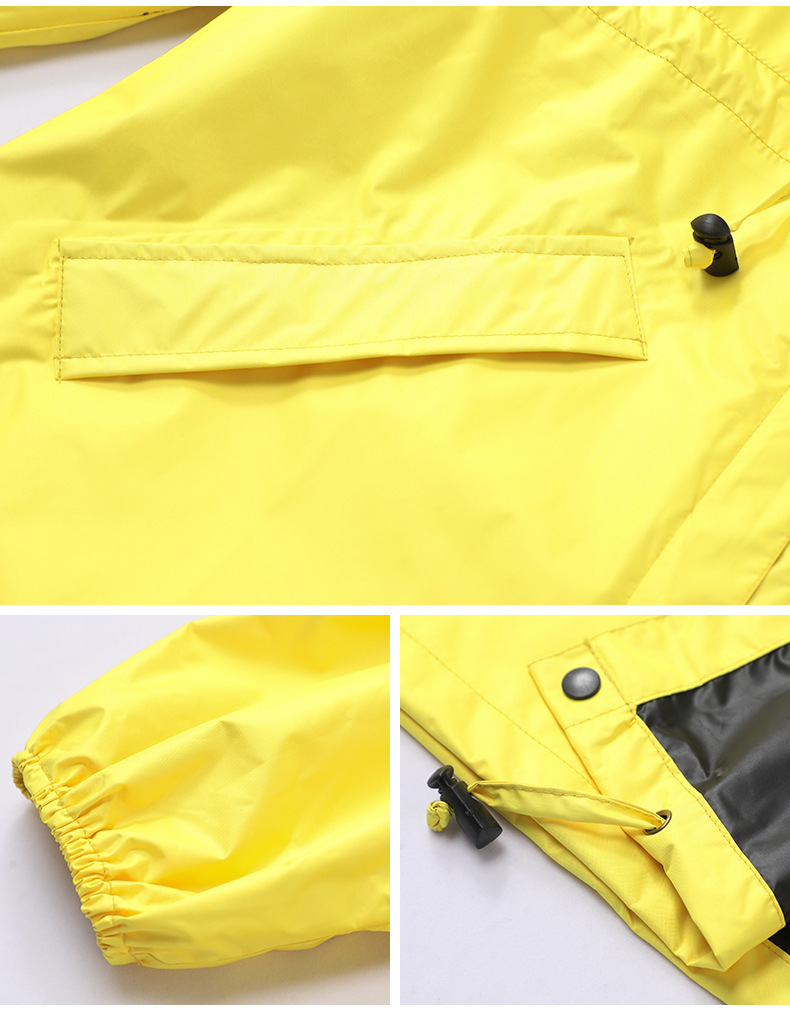 Title 5, Rainproof Long Plus-sized Waterproof Raincoat