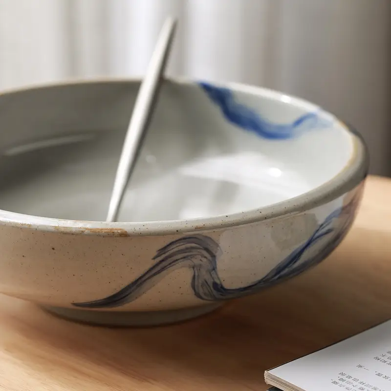 Retro Creative Ceramic Eating Bowl