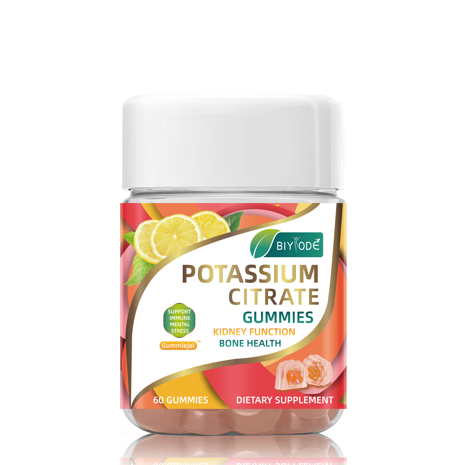 Biyode Potassium Citrate Supplement Natural Kidney Cleanse Health Support Custom Private Label Gummies Original - Shop at LoveMi