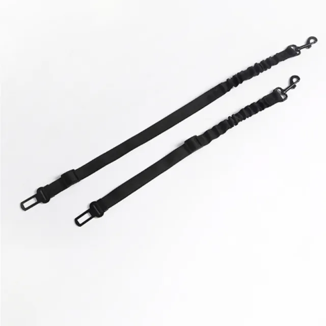 Vehicle mounted Seat Belt For Pets Elastic Retractable Traction Rope For Vehicle Car Rope Pet Supplies 2Pcs - Shop at LoveMi