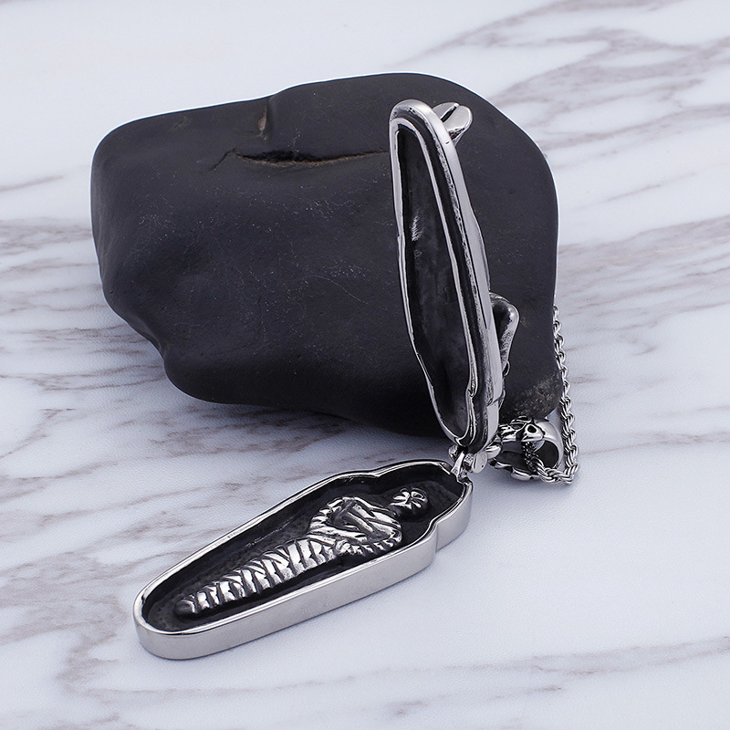Men's Stainless Steel Mummy Return Pendant
