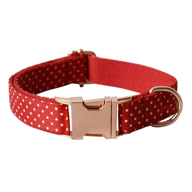 Red Dot Dog Leash Supply Pet Supplies Collar Collar - Shop at LoveMi