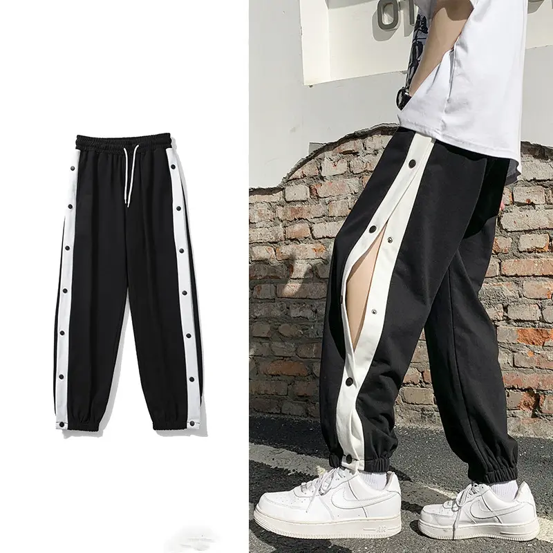 Breasted Sports Casual Pants Women's Summer Thin