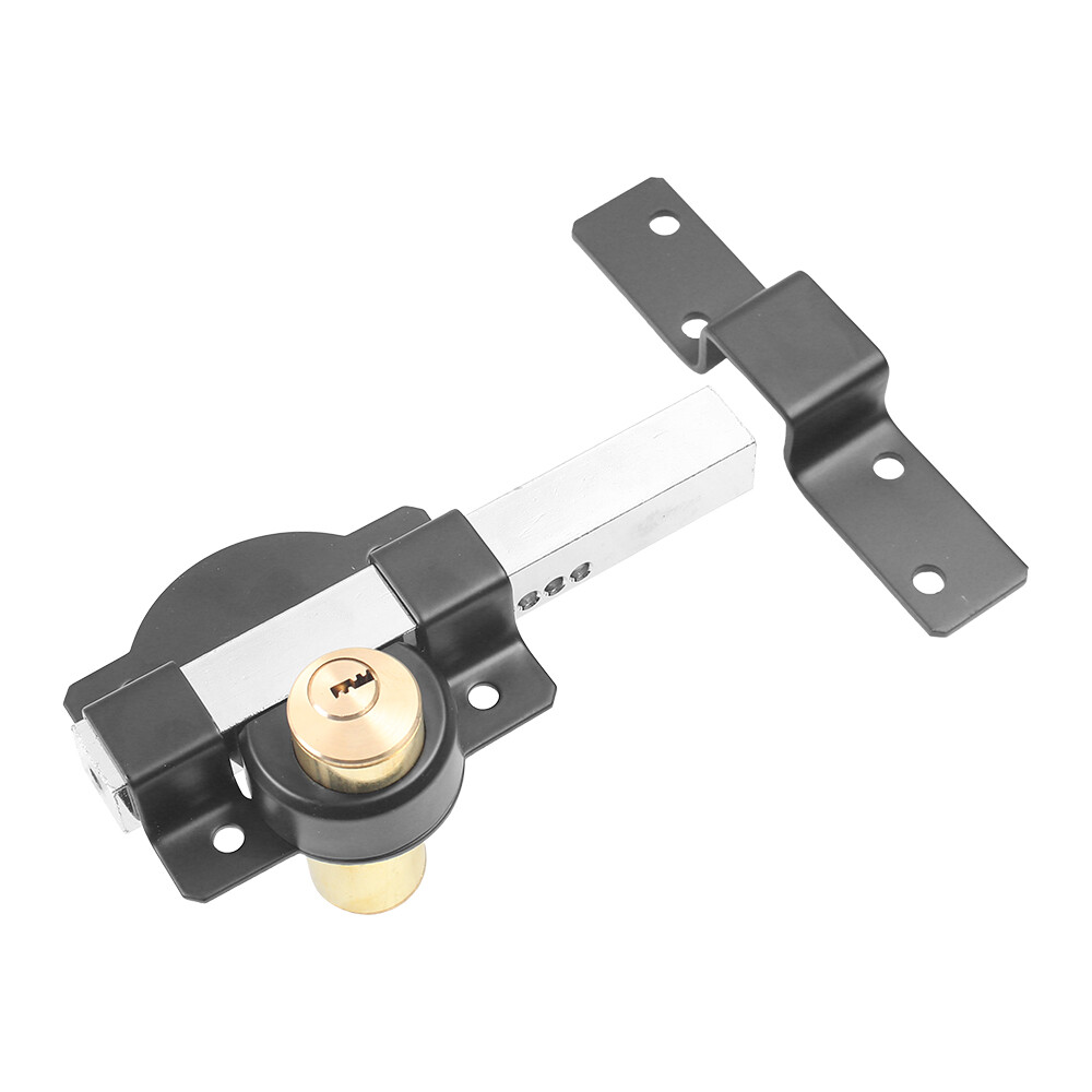 70mm Security Garden Shed Gate Lock Long Throw Locking Double Locking UK 2