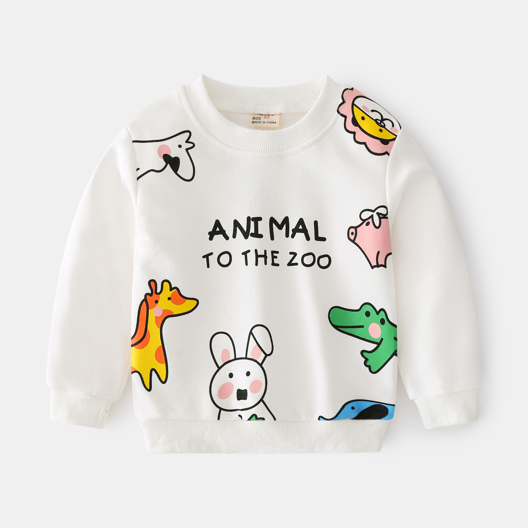 White small animal sweater