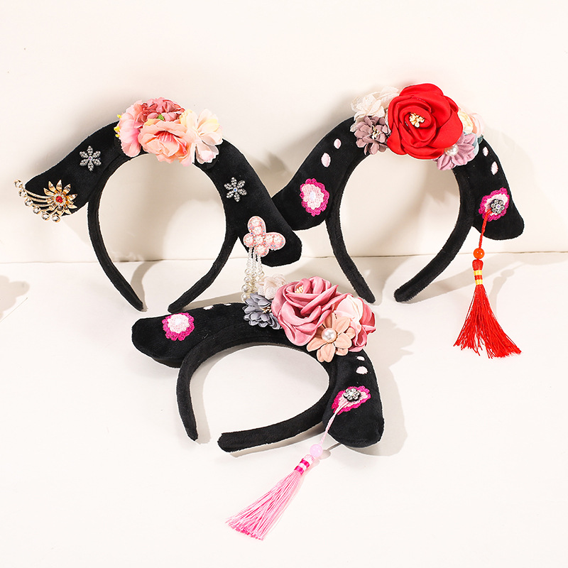 Chinese Style Princess Hair Accessories Tassel Headband — foto 8