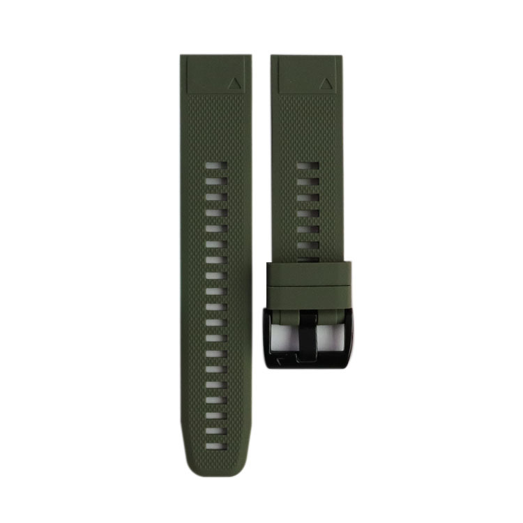 Solid Color New Fashion Silicone Leather Strap