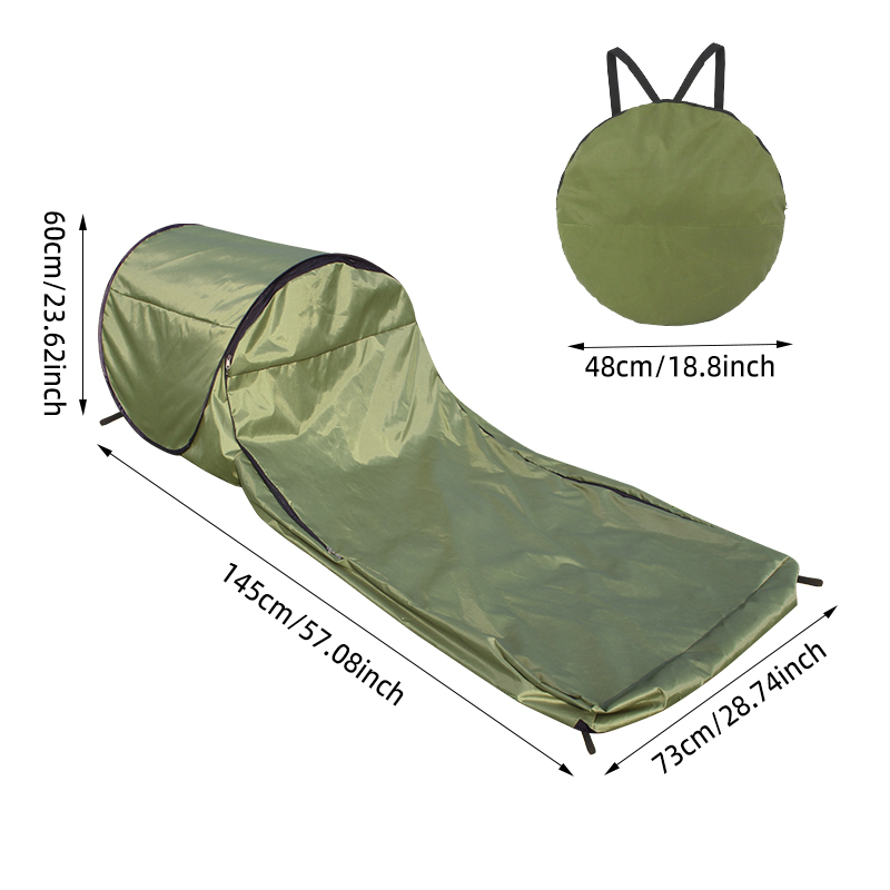 3D Sleeping Bag For One Or Two People Portable Lightweight, Mosquito-Proof  And Dirt-Resistant Tent Sleeping Bag Cover For Outdoor Camping — foto 11