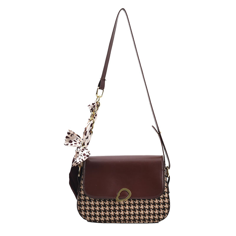 Houndstooth Personality Daily Commuter Female Bag