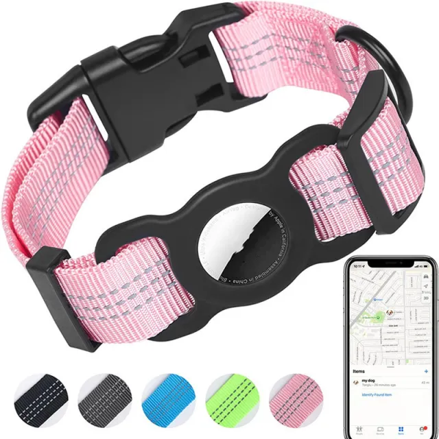 Reflective Nylon Cat Collar Protective Cover Pink - Shop at LoveMi