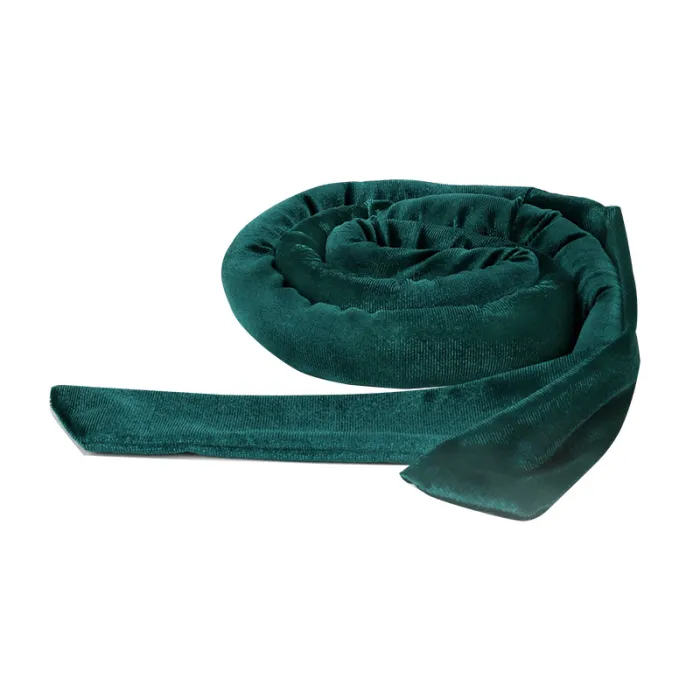 Heatless Hair Curler Headband Set, Satin Velvet Overnight Curling Rod with 2 Scrunchies for Long Hair - detail photo 3