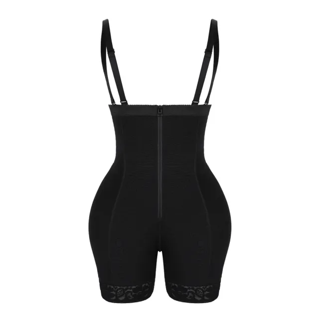 Women's Breasted Jumpsuit Corset Hip Pad Black - Shop at LoveMi