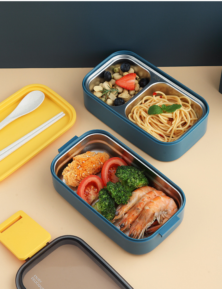 Title 16, Lunch box isolante in acciaio inox stile nordic...