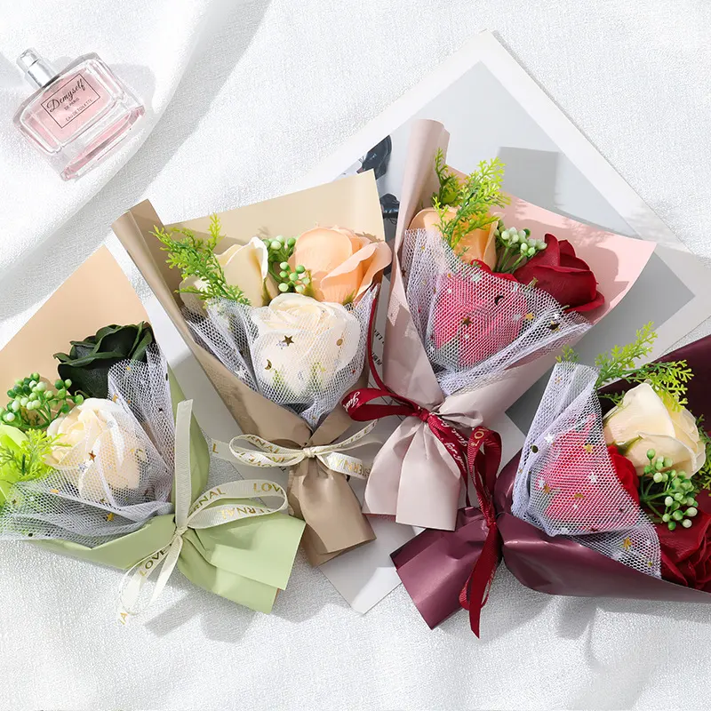 Simulation Rose Soap Flower 520 Valentine's Day Gift