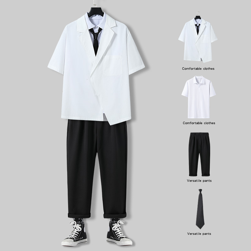 Title 11, Summer Casual Suit Men