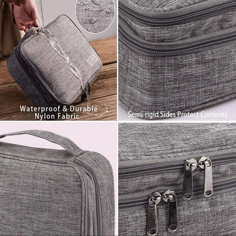 Electronics Organizer Travel Cable Bag Waterproof Portable