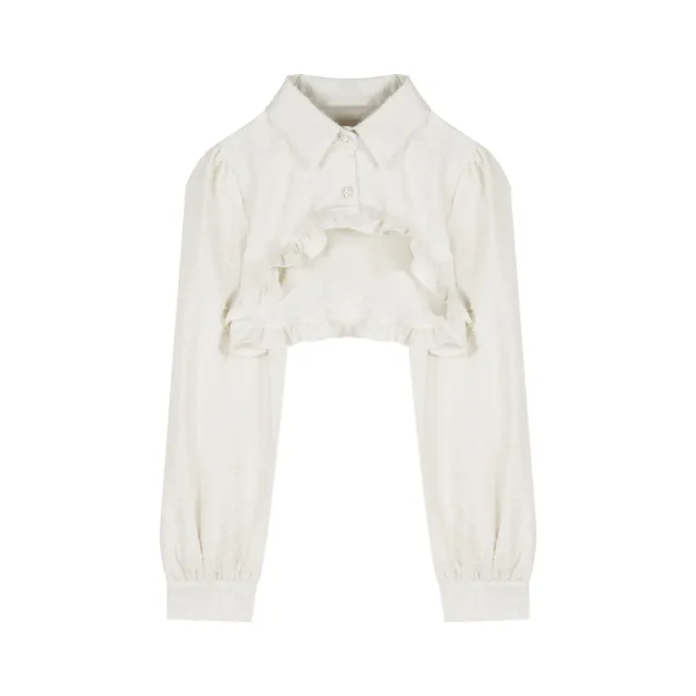Women's Elegant Lace Floral Sling Dress Shirt - Shop at LoveMi