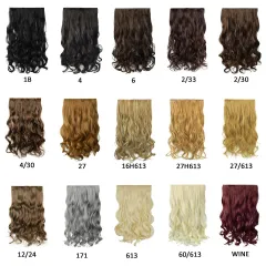 Wig Ladies Hair Extension Piece One Piece - Dark Brown - View 1