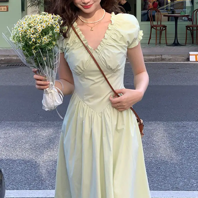 Women's Summer Niche V-neck Dress