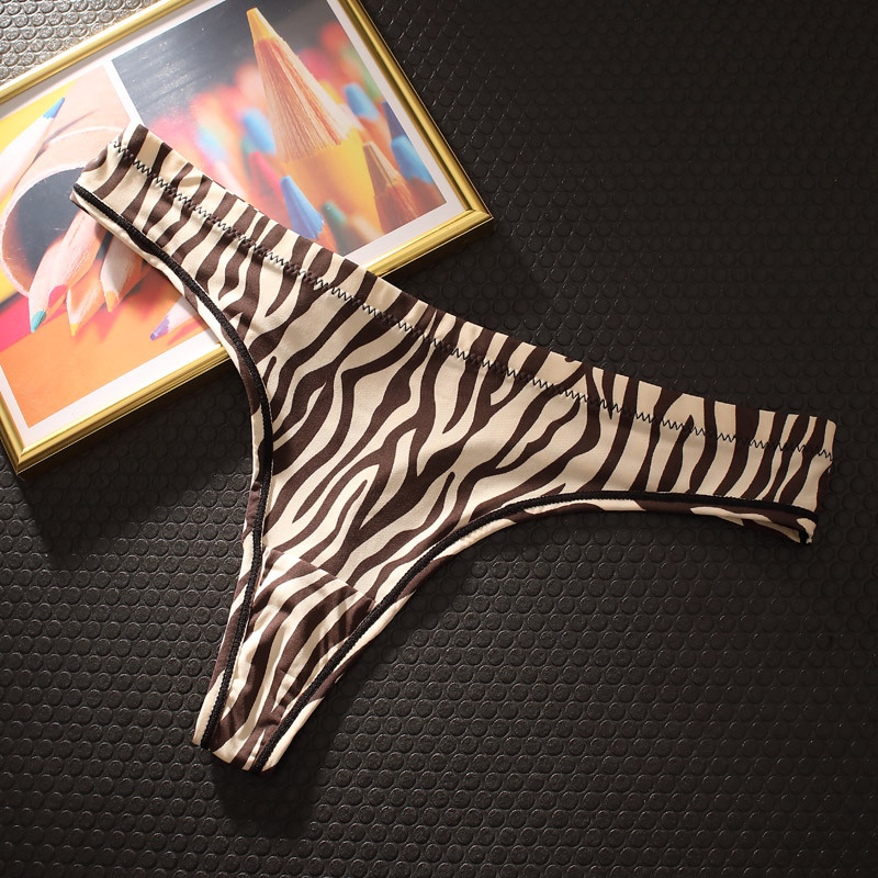 Leopard Print European And American Style Thong Sexy Seamless Spotted Leopard - Shop at LoveMi