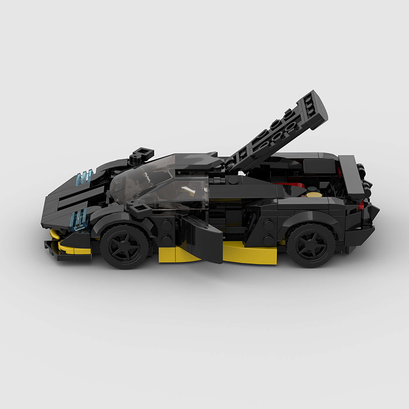 DIY-puzzelmodel van een raceauto met kleine onderdelen – Stadium M10271