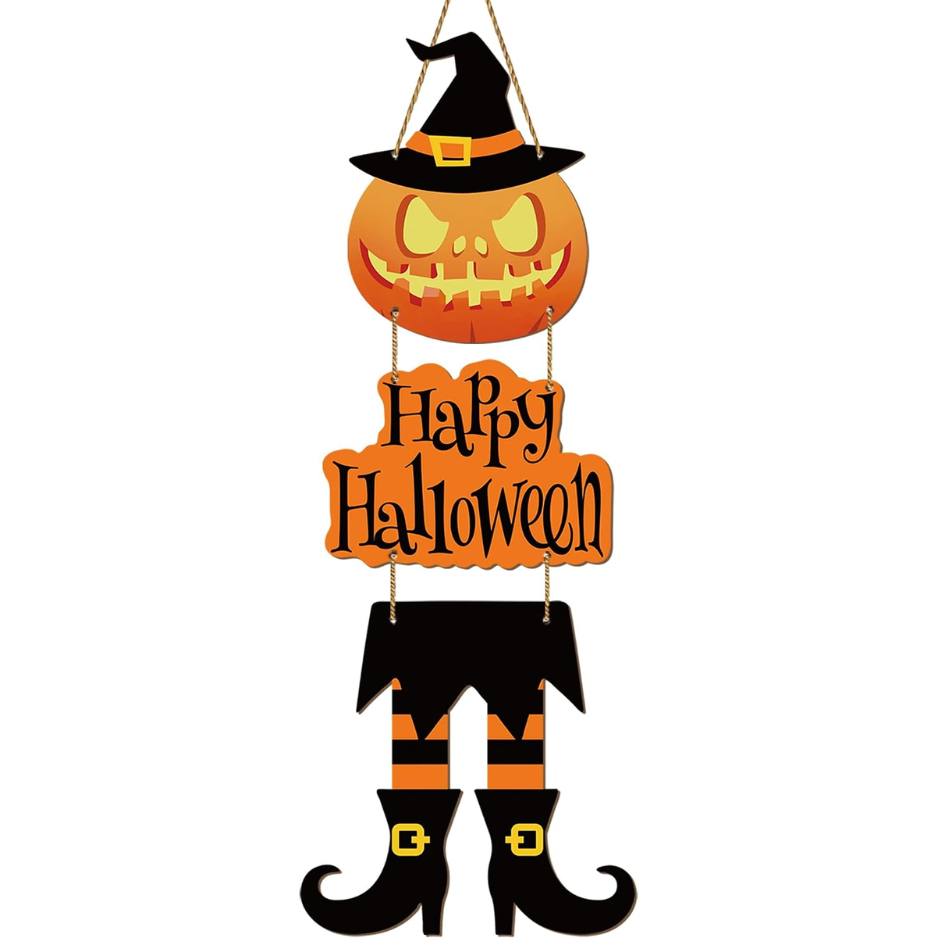 Halloween Door Decorations Halloween Wreath Witch Halloween Door Sign