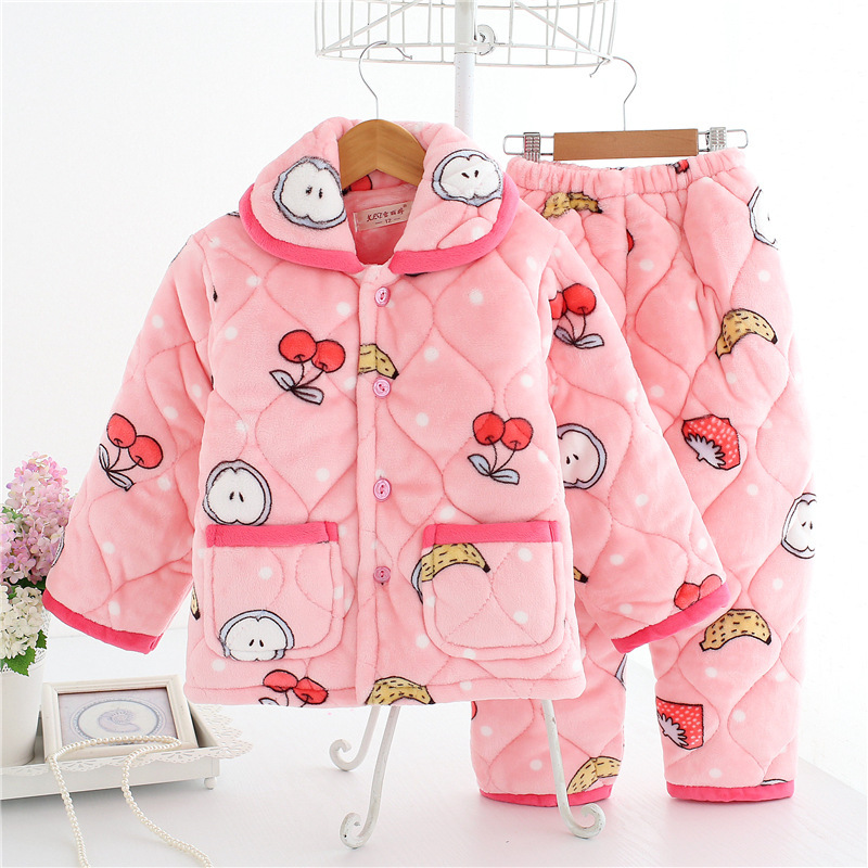 Title 13, Childrens warm pajama set for cozy nights. Sof...