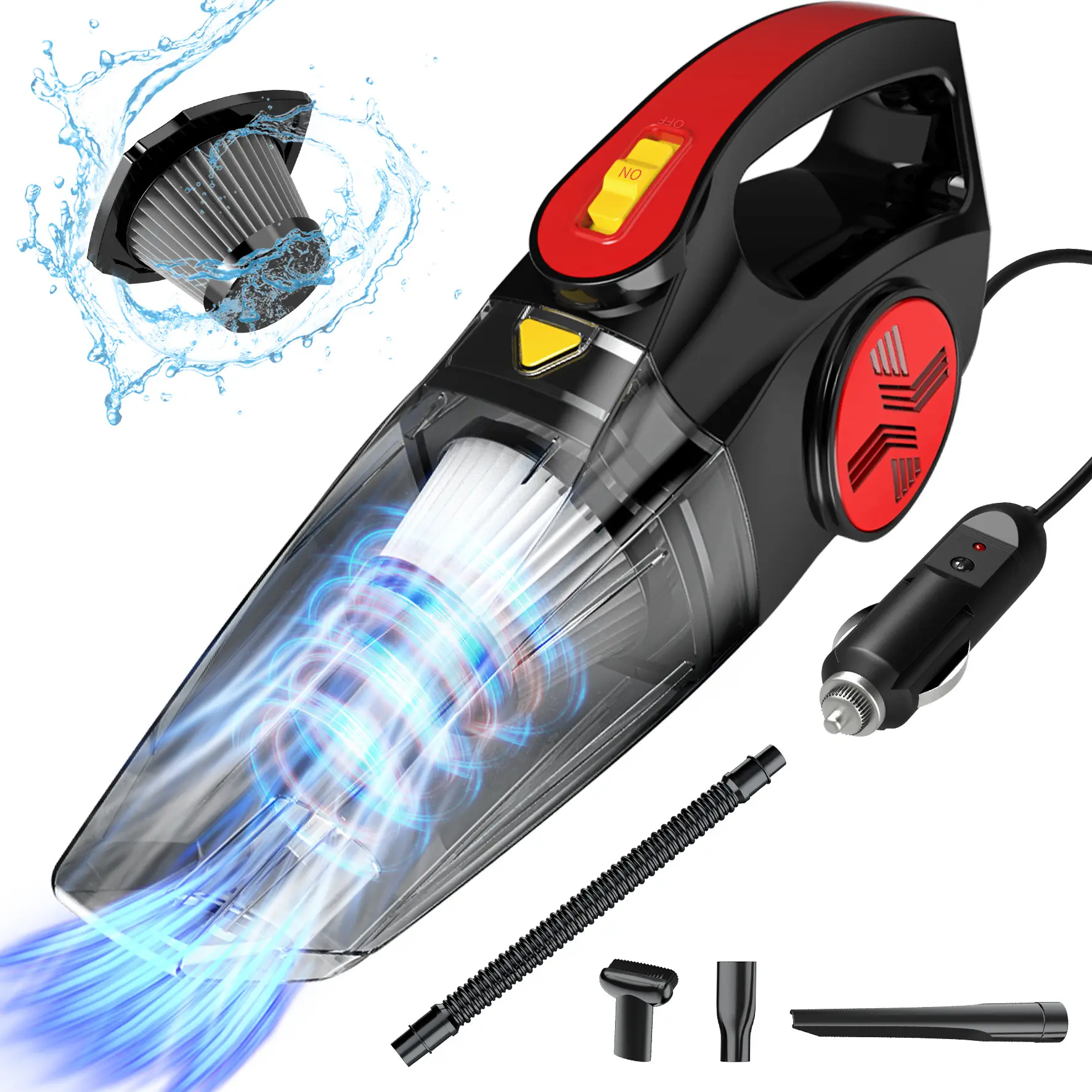 Portable Wired Strong Suction High Power Car