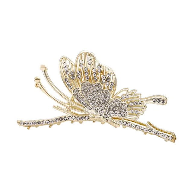Temperament Catch Drill Clip Back Of Head Gold - Shop at LoveMi