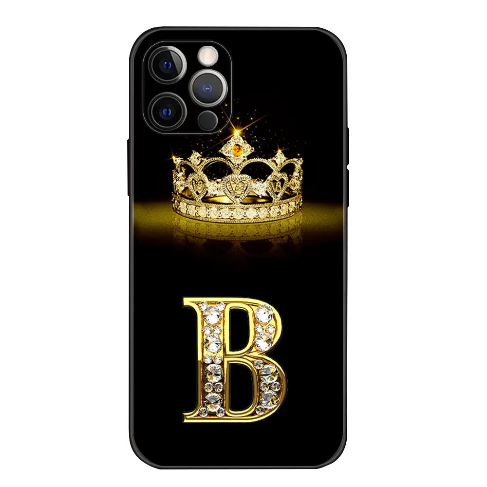 Silicone Crown Diamond Phone Case
