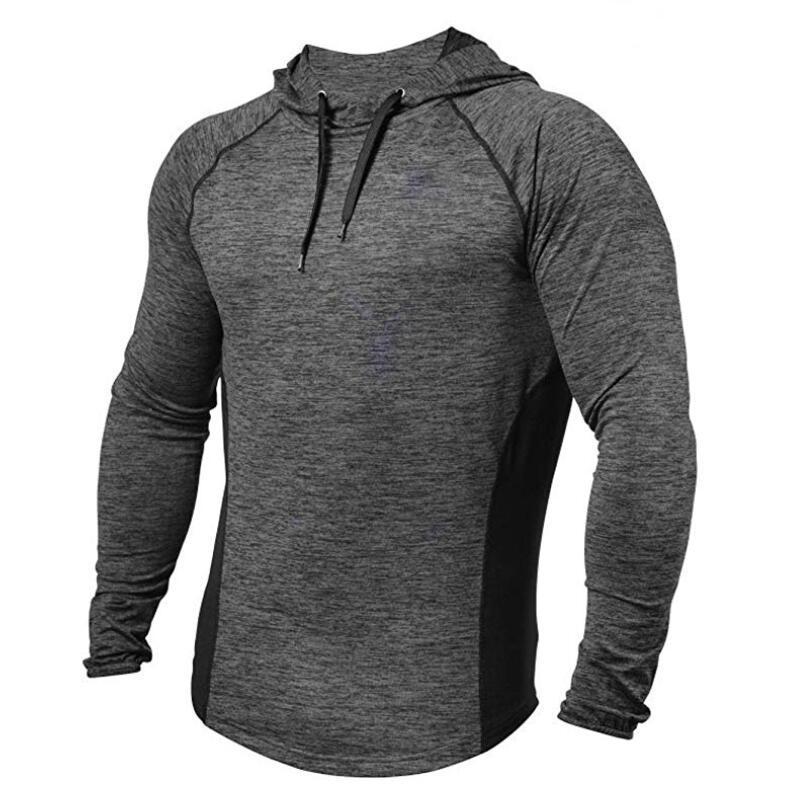 Title 7, Heren T-shirt Outdoor Fitness T-shirt met capuc...