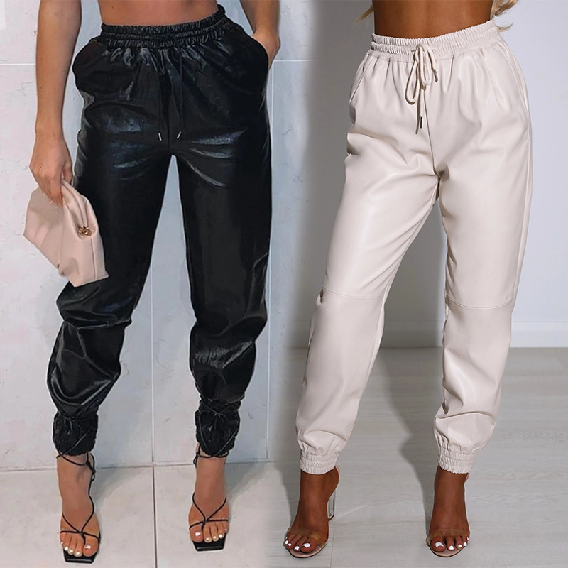 Title 2, Fashion Elastic Waist All-match Casual Harem Pants