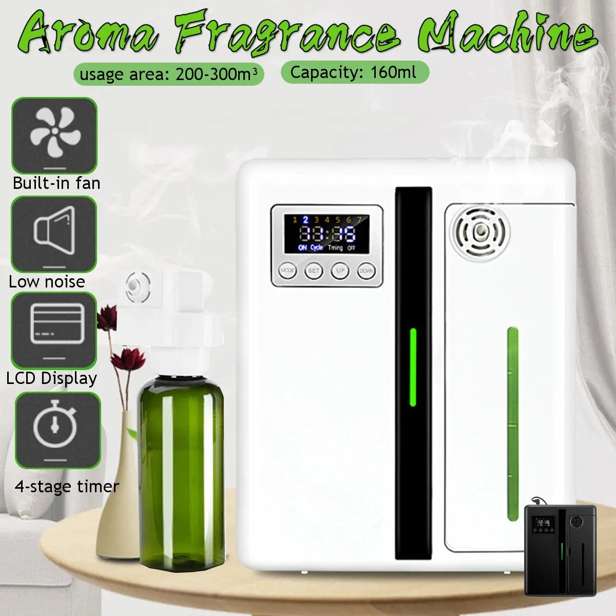 Scent Diffuser 160ml Waterless Air Machine Hotel
