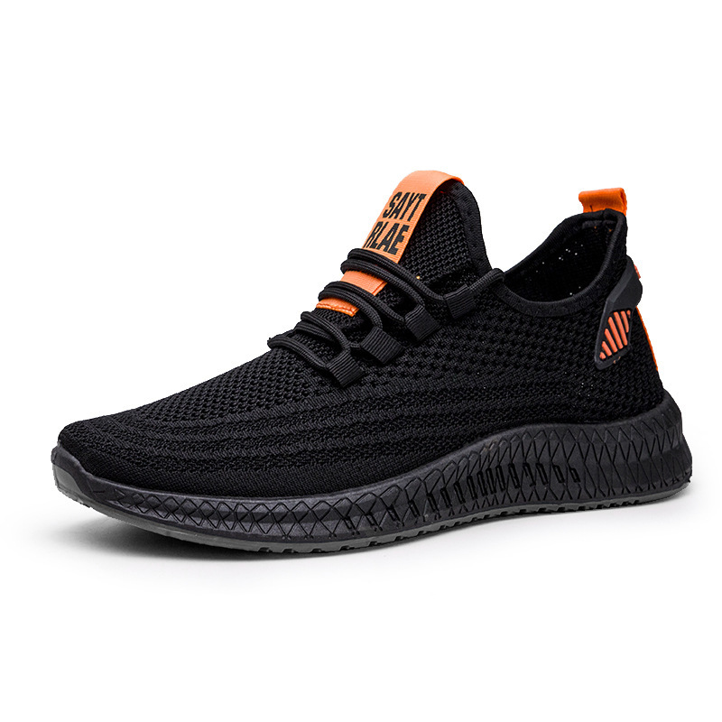 Title 2, Flying woven breathable mesh casual shoes