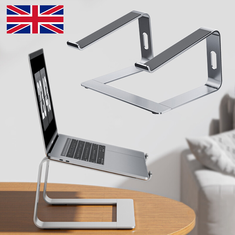 Laptop Tablet Stand Metal Portable Riser Bracket Hold Desk Table Mount 11-17