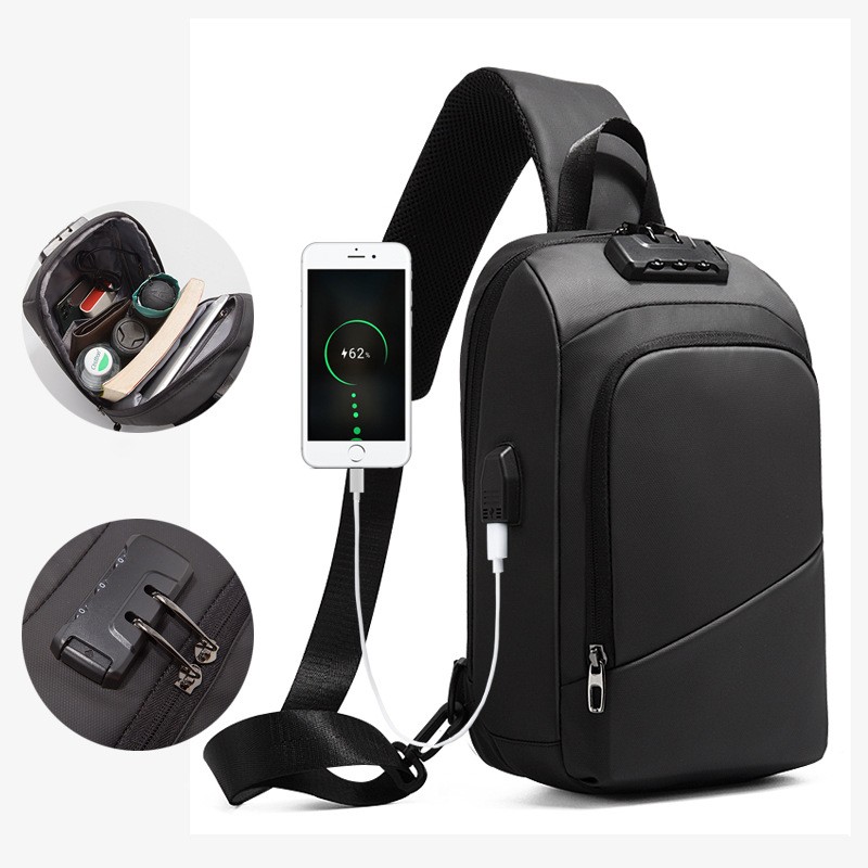 Men's Fashion One Shoulder Crossbody Bag