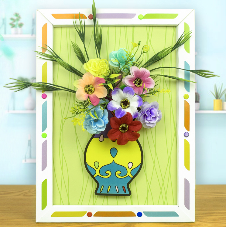 Handmade Button Bouquet Children's Educational Toys