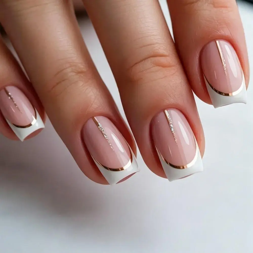 Of Short Square Acrylic Nail Stickers