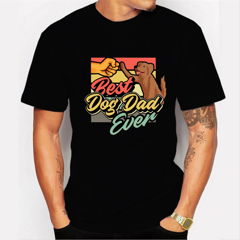 Title 3, Camiseta de verano unisex con estampado "DAD" p...