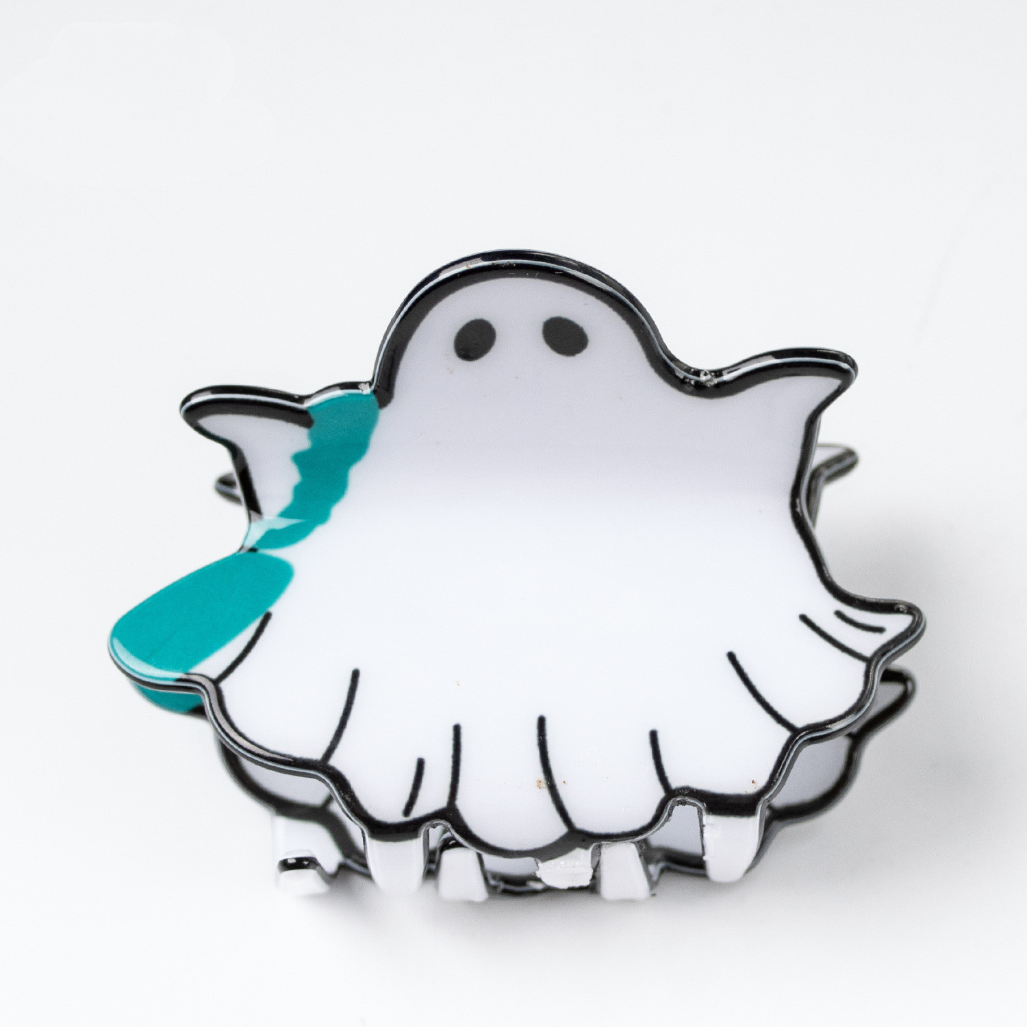 Ghost halloween hair clip barrettes son barrettes (a14 2 16)