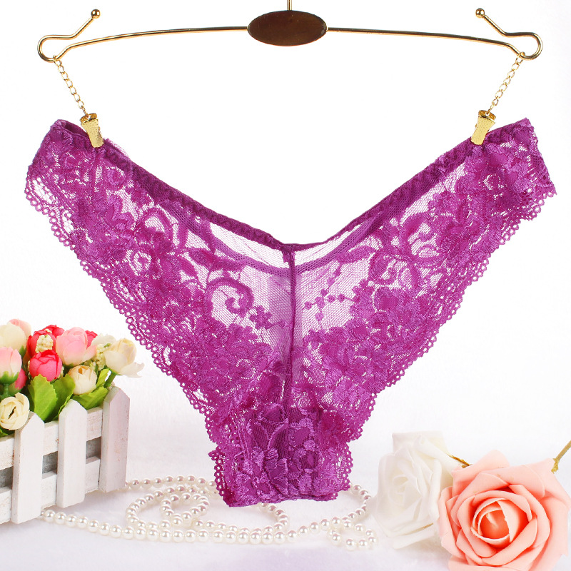 Title 3, Low Waist Triangle Lace Womens Panties for ult...