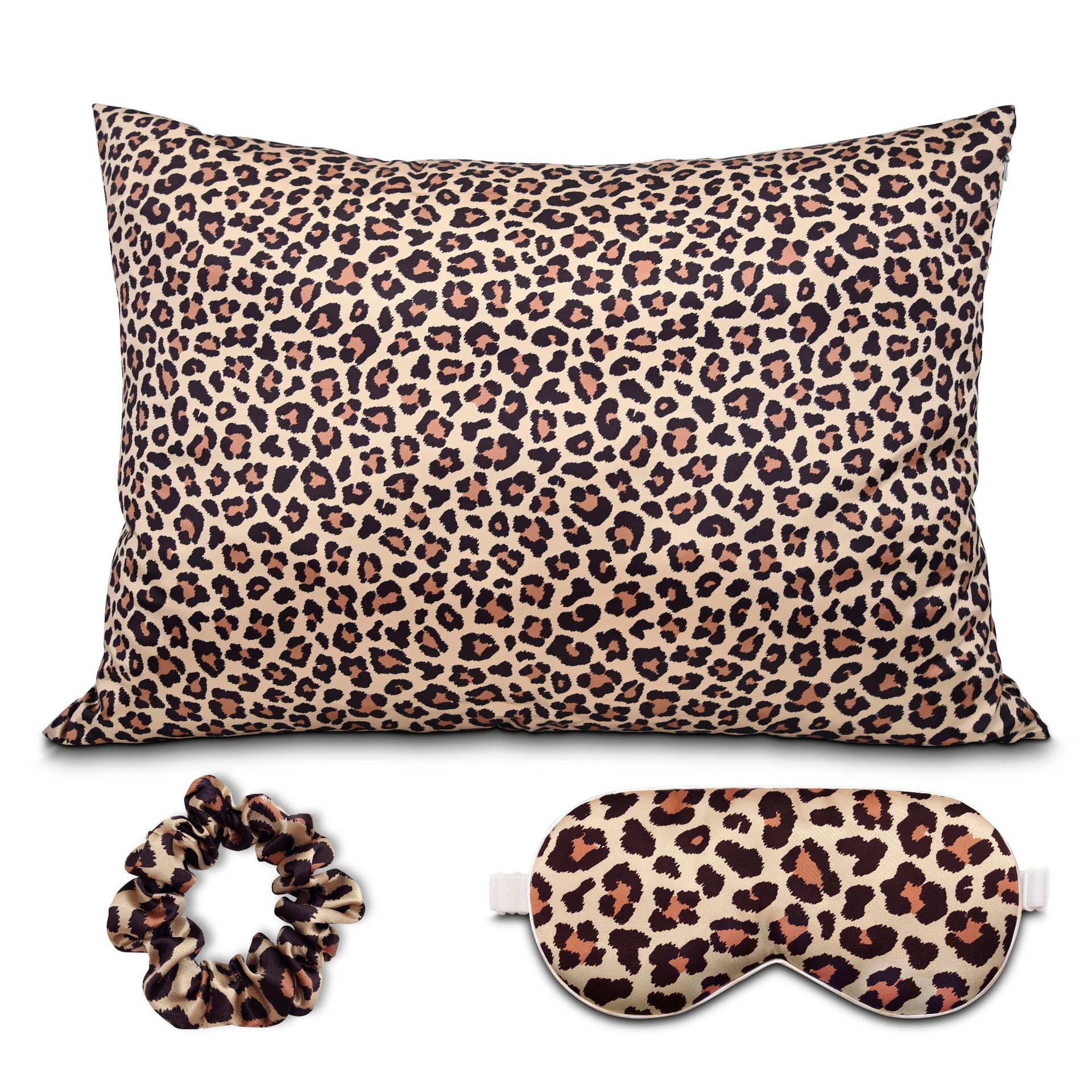 Brown Leopard ThreePiece Set