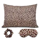 Brown Leopard Threepiece Set