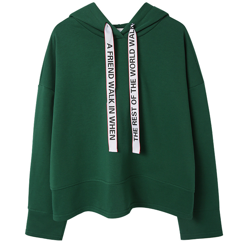 Title 3, Long sleeve pullover hooded collar top