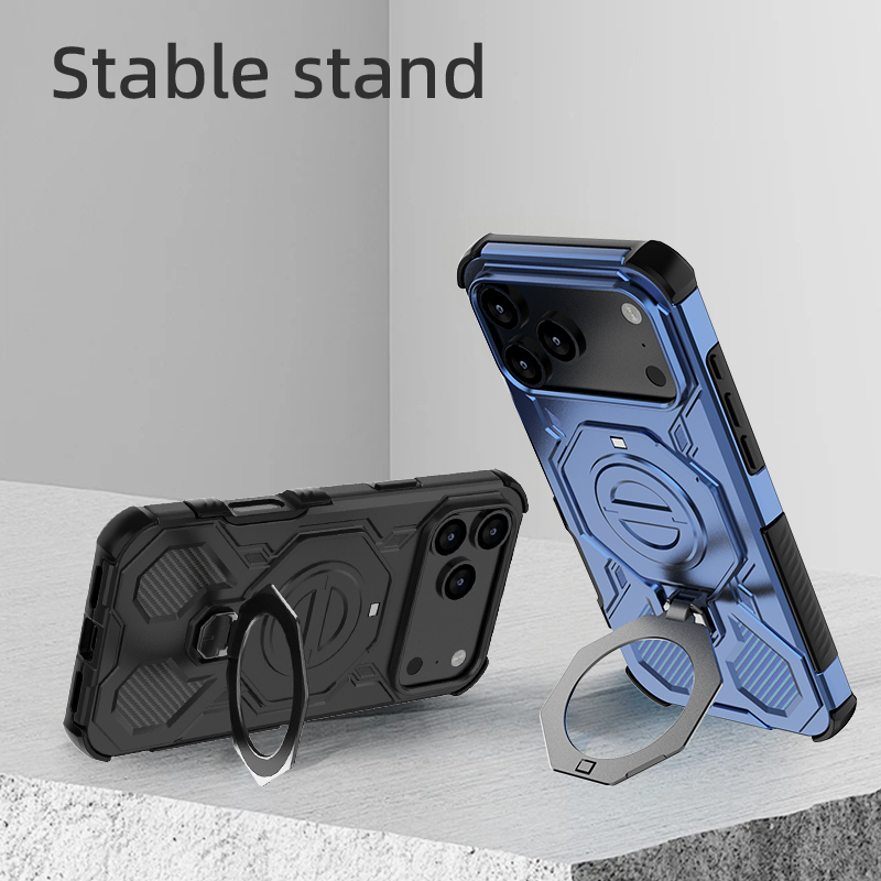 For I Phone 17 Pro Case Phone Cover Shockproof Kickstand Rugged Magnetic 7