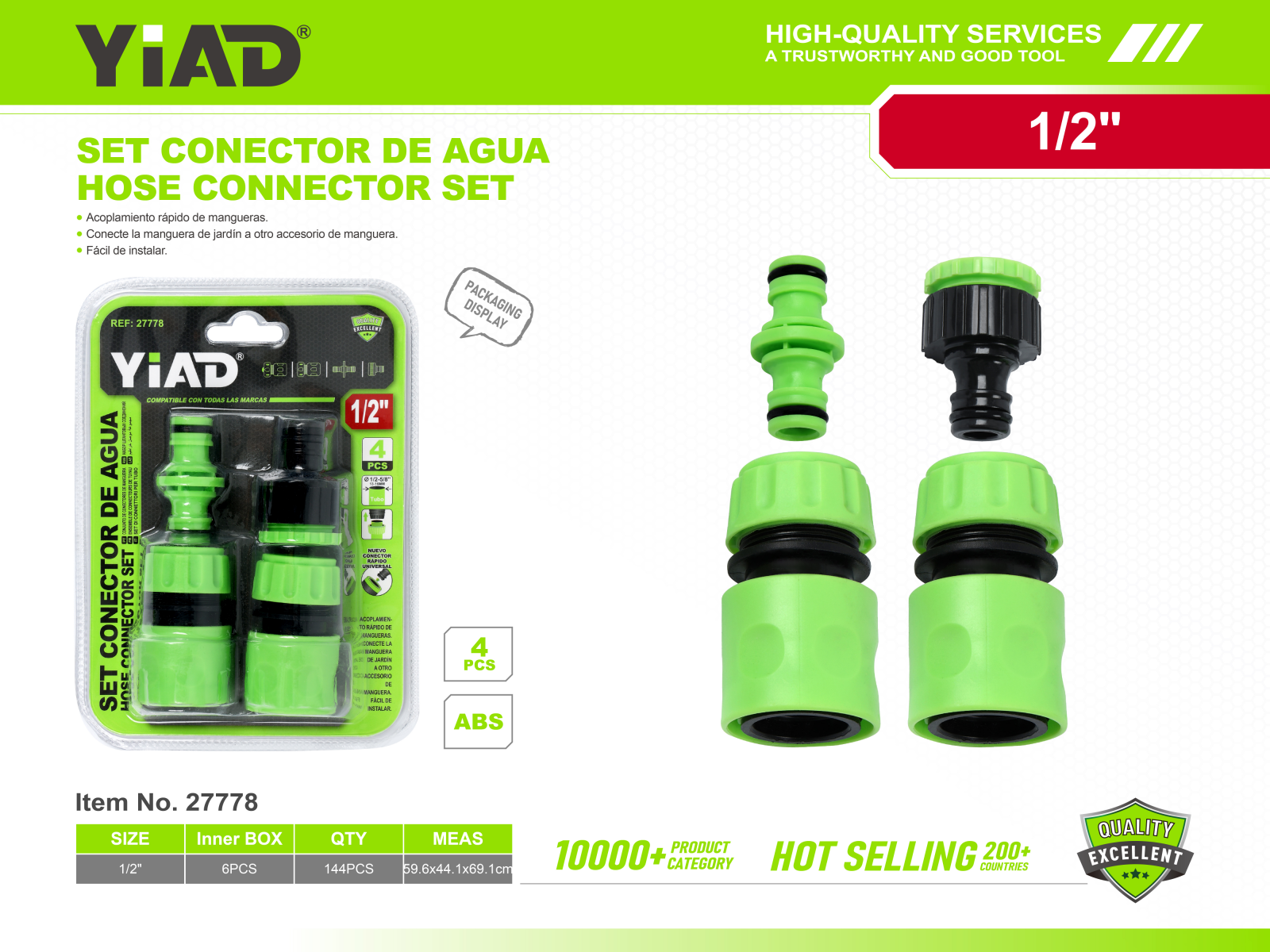 4PCS Connector Set, Only Supports Self-pickup, Please Note That Free Shipping Is For Anti-bidding Price