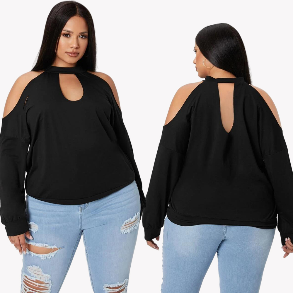 Title 5, Loose Casual Fashion Long Sleeve Top