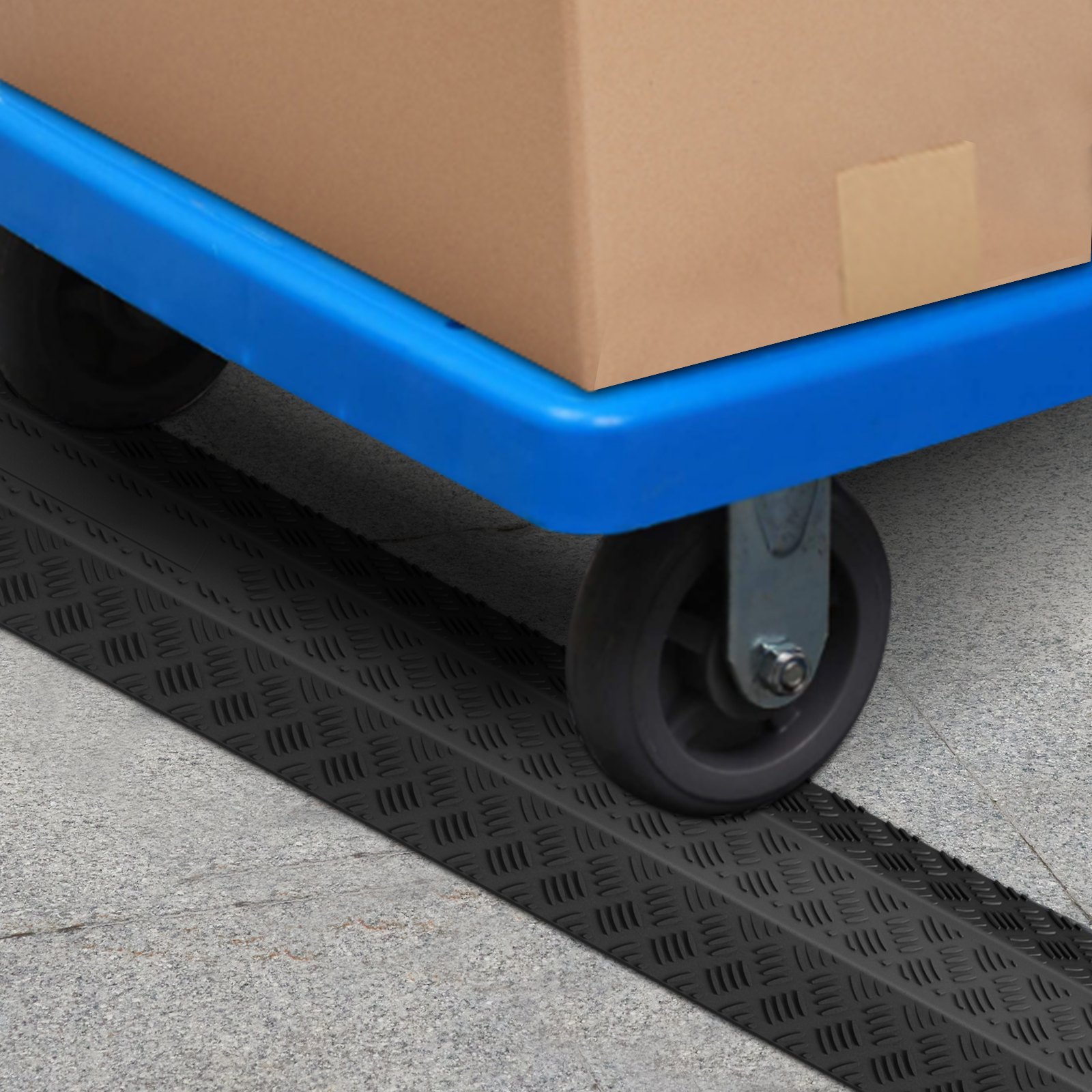 VEVOR 3 PCs 39 In Speed Bumps 2000 Lbs Cable Protector Ramp Drop Over Cord Cover image 4
