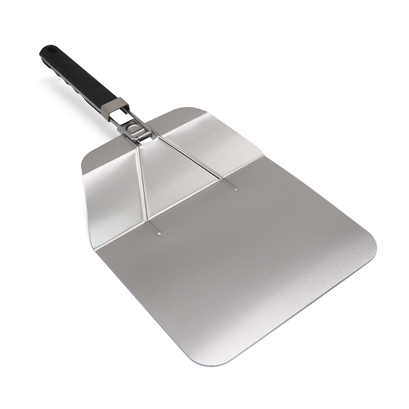 Title 4, Stainless Steel Pizza Wheel Spade With Handle